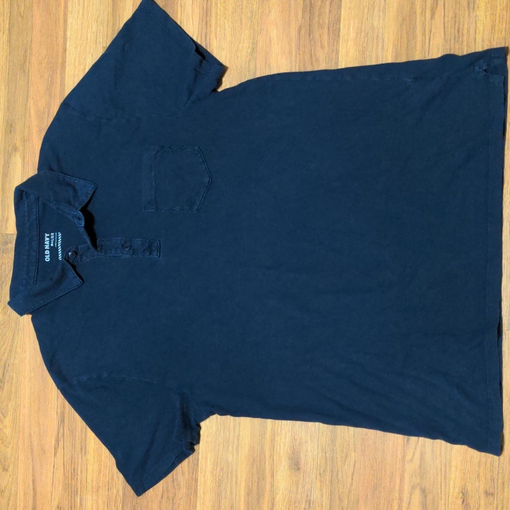 Old Navy Men's Large "Ink Blue" Surf Polo